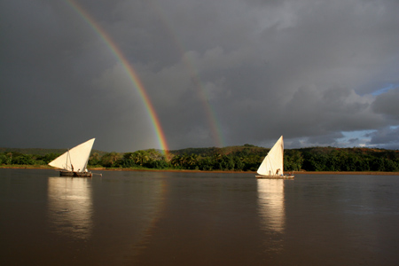 Crossing the rainbow